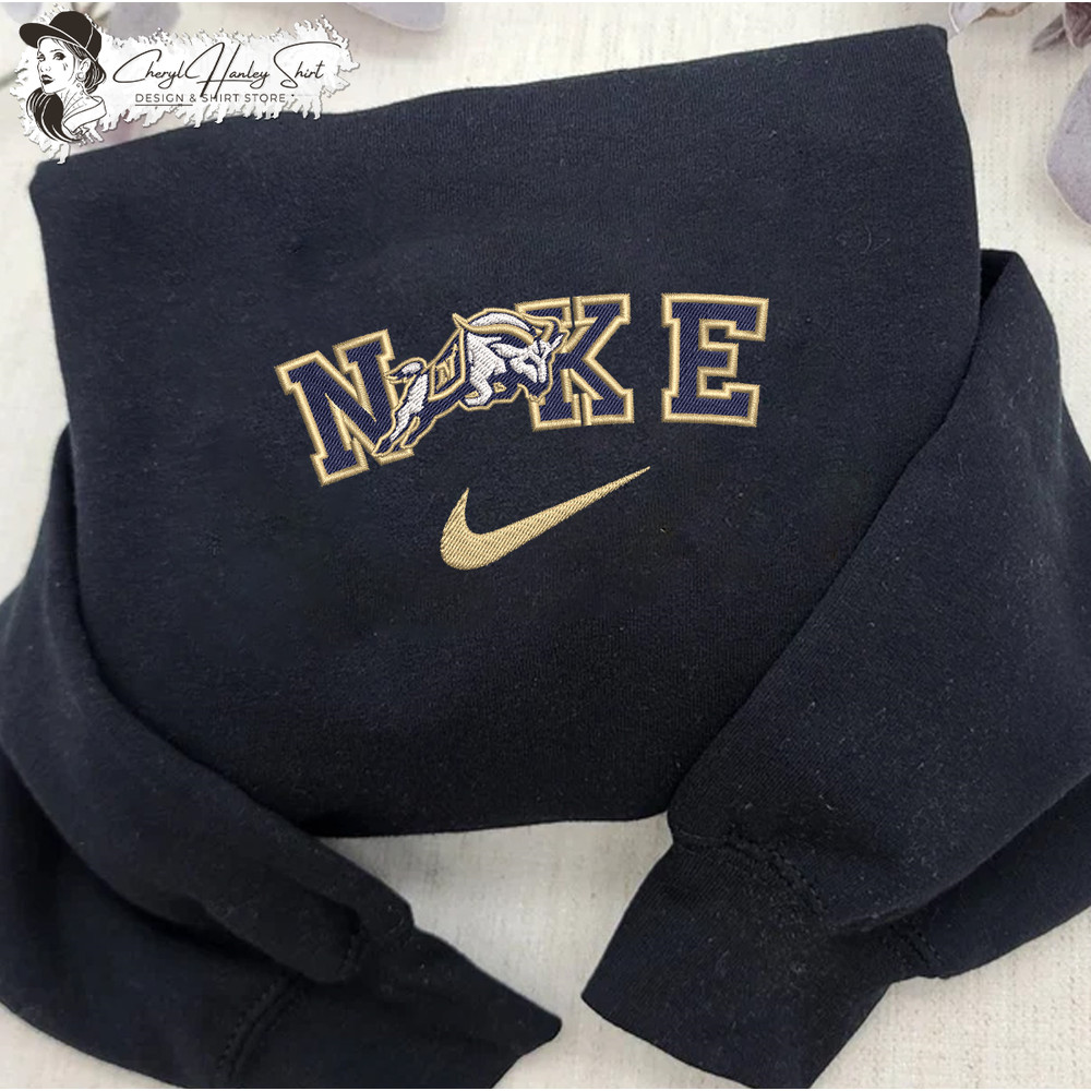 Navy Midshipmen Embroidered Sweatshirt, NCAA Embroidered Sweater, Navy Midshipmen Shirt, Unisex Embroidered Hoodie.jpg