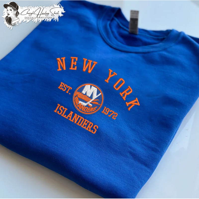 New York Islanders Embroidered Sweatshirt, NHL Embroidered Sweater, Embroidered NHL Shirt, Hockey Embroidered Hoodie.jpg