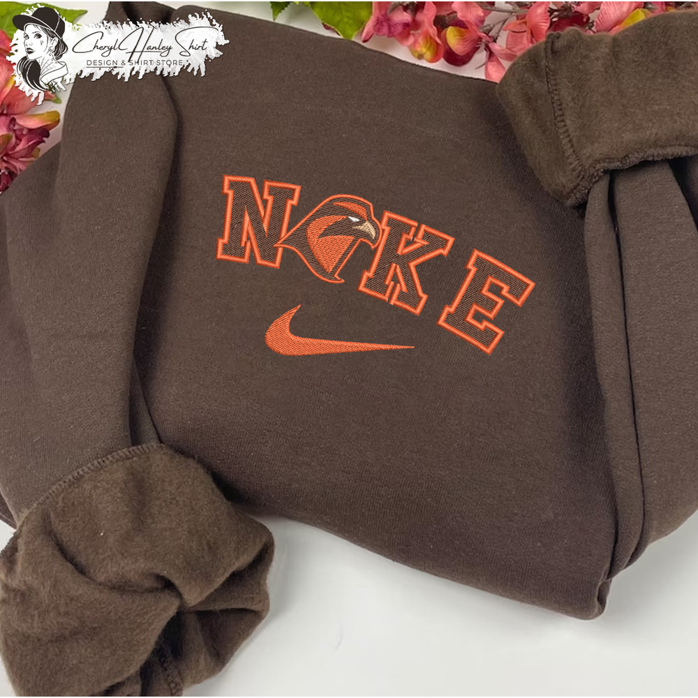 Nike Bowling Green Falcons Embroidered Sweatshirt, NCAA Embroidered Sweater, Bowling Green Falcons Shirt, Unisex Shirt.jpg