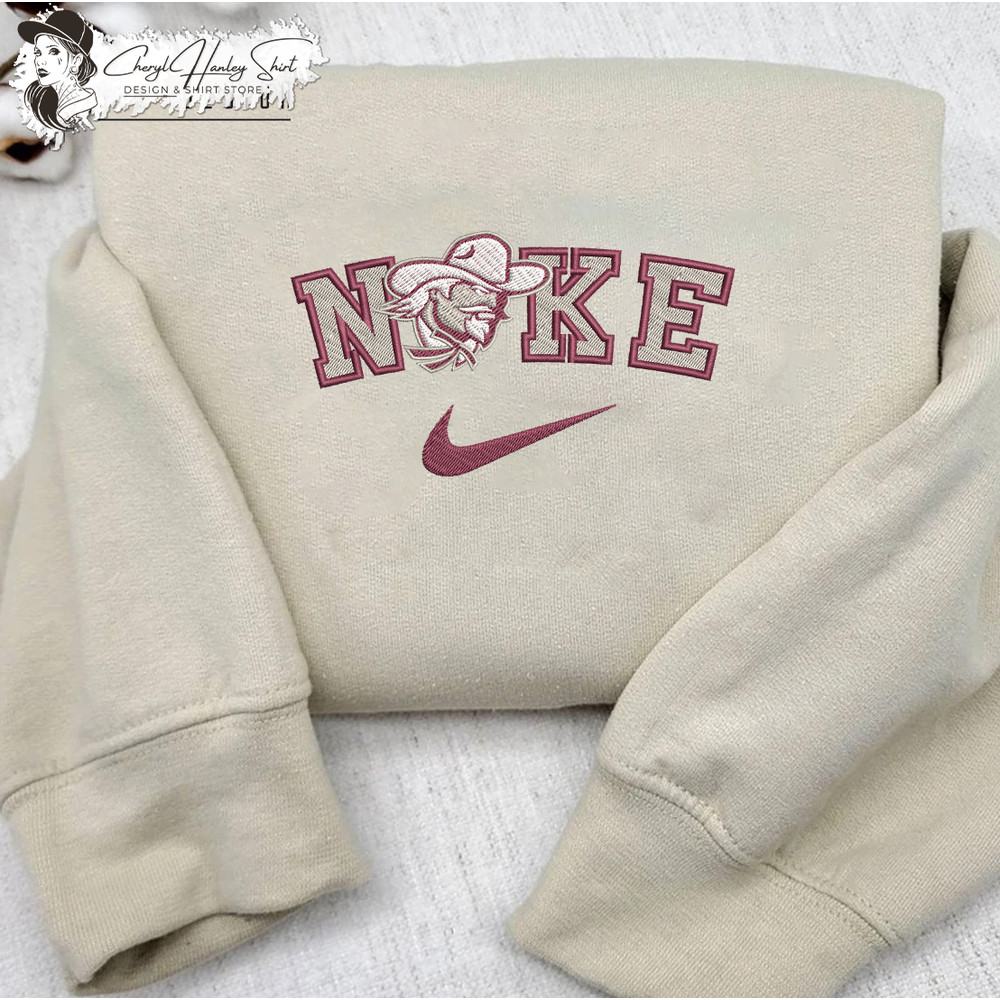 Nike Eastern Kentucky Colonels Embroidered Sweatshirt, NCAA Embroidered Sweater, Eastern Kentucky Shirt, Unisex Shirt.jpg