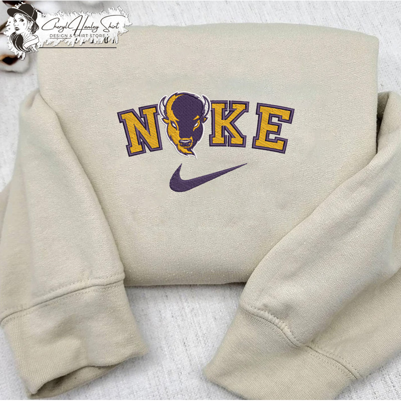 Nike Lipscomb Bisons Embroidered Sweatshirt, NCAA Embroidered Sweater, Lipscomb Bisons Shirt, Unisex Shirt.jpg