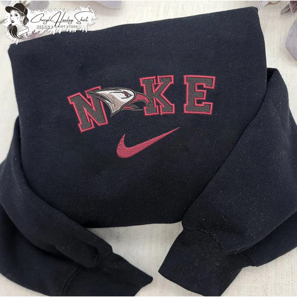 Nike North Carolina Central Eagles Embroidered Sweatshirt, NCAA Embroidered Sweater, NCAA Hoodies, Unisex Shirt.jpg