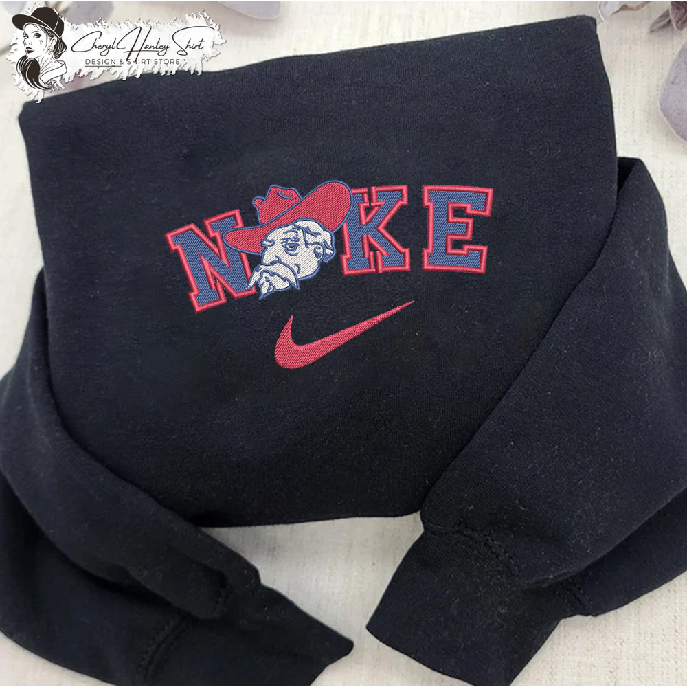 Nike Ole Miss Rebels Embroidered Sweatshirt, NCAA Embroidered Sweater, Ole Miss Rebels Shirt, Unisex Shirts.jpg