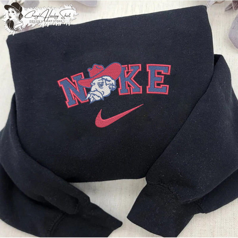 Nike Ole Miss Rebels Embroidered Sweatshirt, NCAA Embroidered Sweater, Ole Miss Rebels Shirt, Unisex Shirts.jpg