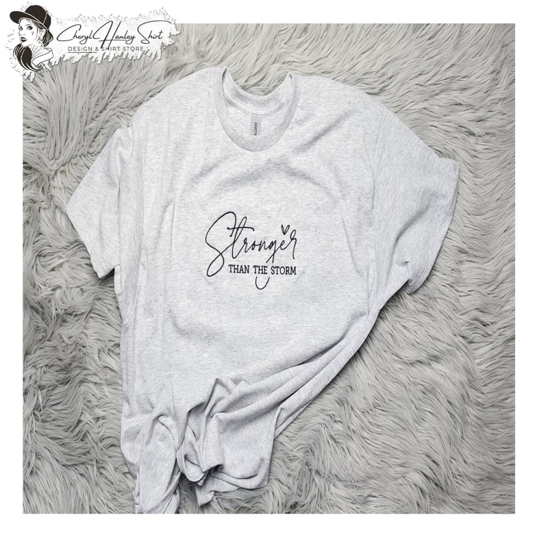 Stronger than the Storm Embroidered Crewneck - Bible Verse Embroidery - Christian Embroidered Crew.jpg