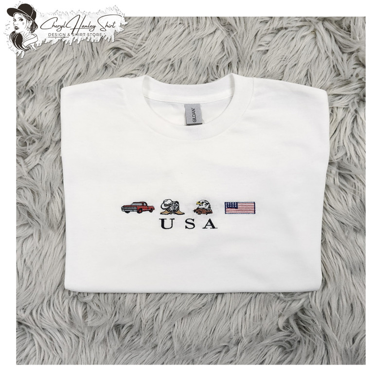 USA Symbols Embroidered Crewneck - USA Flag Crew - Embroidered Eagle USA - Embroidered T-Shirt - Crewneck - Sweatshirt - Hoodie.jpg