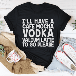 ill have a cafe mocha to go please tee