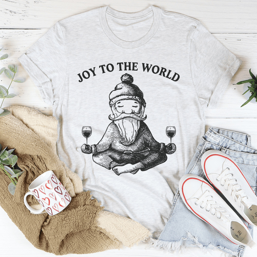 Joy To The World Santa Tee.png