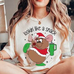 christmas tree t-shirt, funny xmas mouse tshirt, coffee lover tee, cookie lover shirt, coffee and cookie tee, sa412