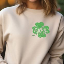 lucky sweatshirt, st patricks day sweater, lucky sweater, irish hoodie, st patricks day sweatshirt, sa577