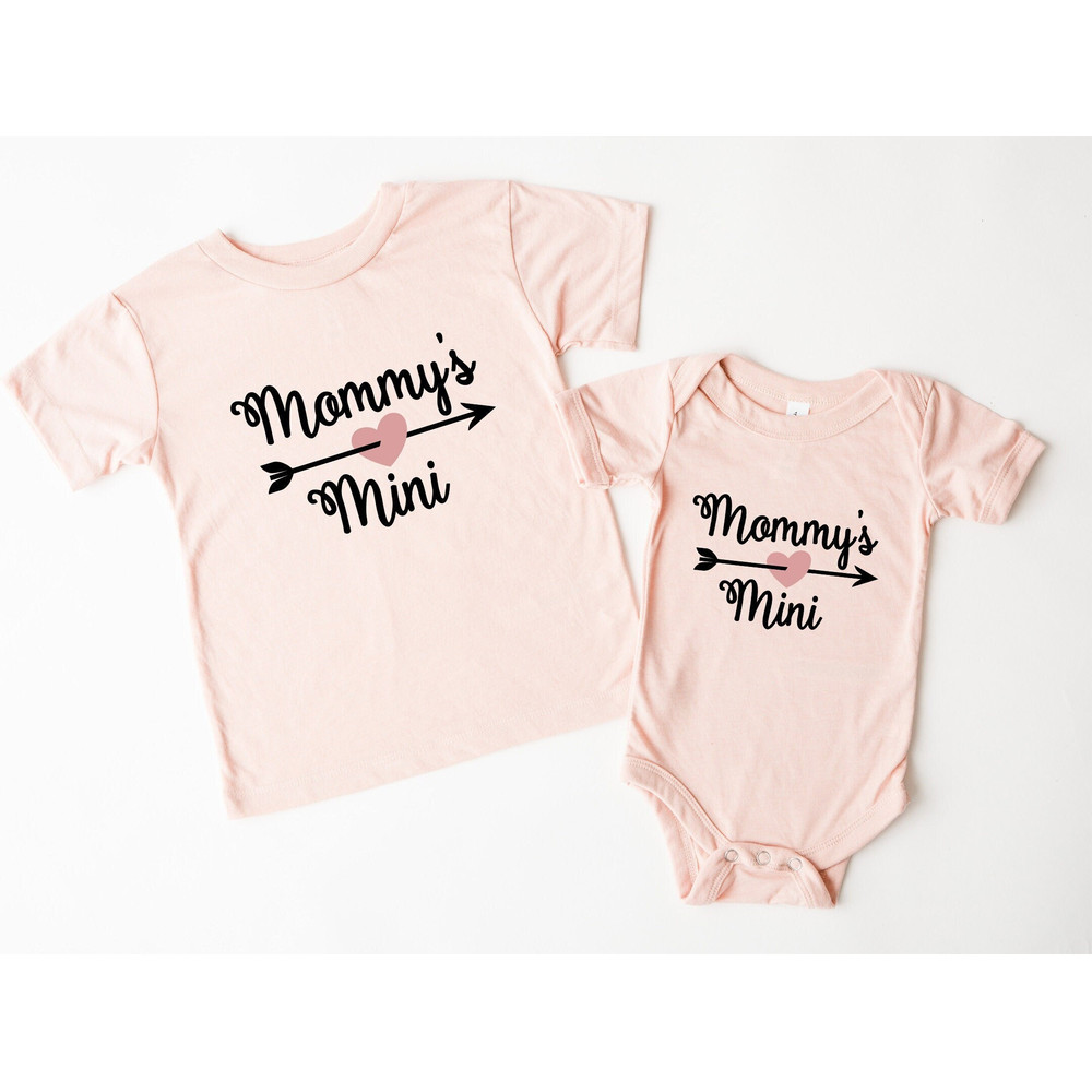 Mommy's Mini Onesie, Mother's Day Baby Gift for Baby Shower, Gift for Newborn ,Mommy's Mini Shirt for Kids.jpg