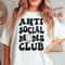 Comfort Colors® Anti Social Moms Club Shirt, Retro Shirt For Moms, Antisocial Moms Club, Anti Social Shirt, Funny Mom Tee, Trendy Mom TShirt.jpg