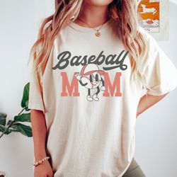 comfort colors baseball mom shirt, baseball season shirt, sports mom tee, retro baseball shirt, baseball game shirt, bas