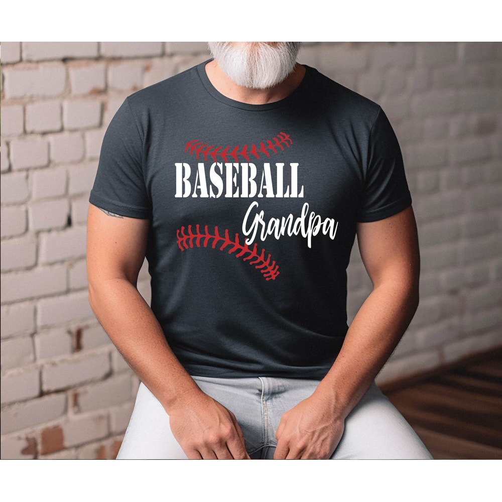Baseball Grandpa T-Shirt, Gift for Grandpa, Fathers Day Tee, Sports Grandpa Tshirt, Baseball Shirts for Grandpa, Grandpa Birthday Gift.jpg
