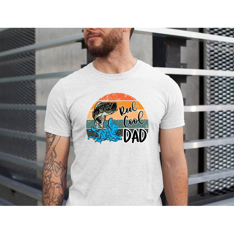 Reel Cool Dad, Fishing Gift for Father's, Mens Fishing Tee, Fathers Day Gift, Fathers Day Shirt, Fishing Gift for Men Gift for Him Gifts..jpg