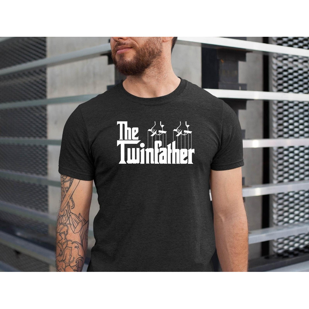 The Twin Father Shirt, Father Daughter Shirt, Father's Day Shirt, Gift for Father's Day, Twin Dad T-Shirt.jpg