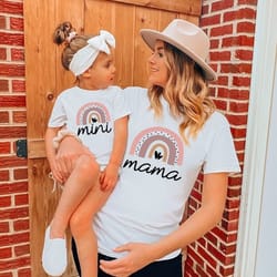 matching mama mini valentines t shirt, rainbow mamas girl gift shirts, funny mothers day sweatshirt, gifts for baby show
