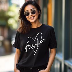auntie heart shirt, auntie shirt, new auntie shirt, custom auntie shirt, auntie sweatshirt, auntie life shirt, auntie t-