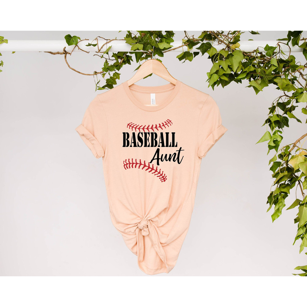 Baseball Aunt Shirt, Aunt Baseball, Game Day Shirt, Aunt Life, Baseball Aunt T'shirt, Gift For Baseball Aunt, Aunt Shirt, Baseball Lover Tee.jpg