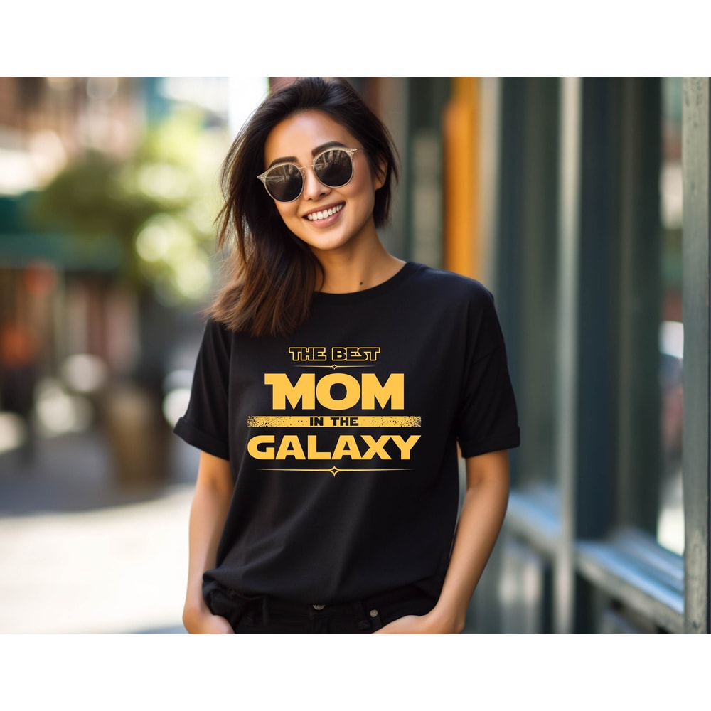 Best Mom in The Galaxy Shirt, Mother's Day Gift, Star Wars Shirt for Mom, Mom Shirt,Disney Mom Tee,Gift for Mom Tee.jpg