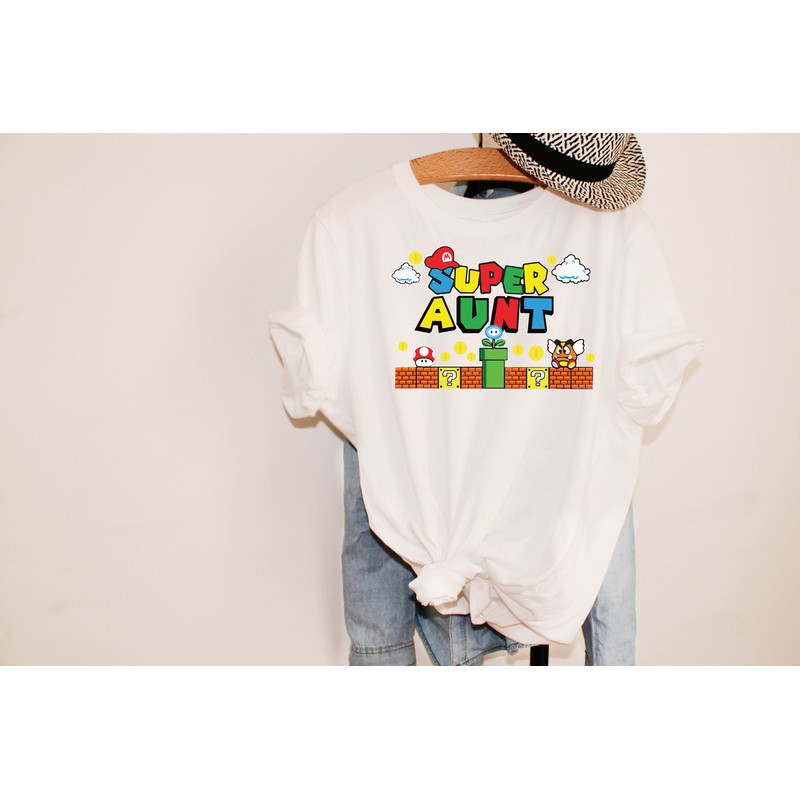 Super Aunt Shirt, Birthday Auntie Shirt, Gamer Aunt Shirt, Gift for Aunt, Funny Aunt Tee, Aunt Shirts, Mothers Day Tee,Funny Super Aunt Tee.jpg