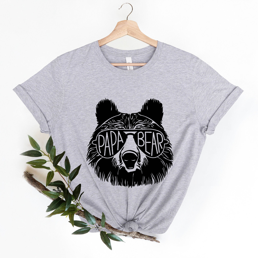 Papa Bear Sunglass Shirt, Papa Bear Shirt, Papa Bear Shirt for Him, Dad Shirts for Father's Day, Gifts for Funny Dad T-shirt, Papa Gift Tee.jpg