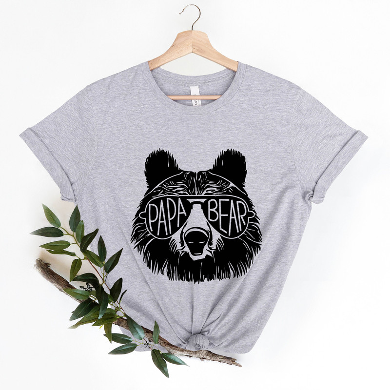 Papa Bear Sunglass Shirt, Papa Bear Shirt, Papa Bear Shirt for Him, Dad Shirts for Father's Day, Gifts for Funny Dad T-shirt, Papa Gift Tee.jpg