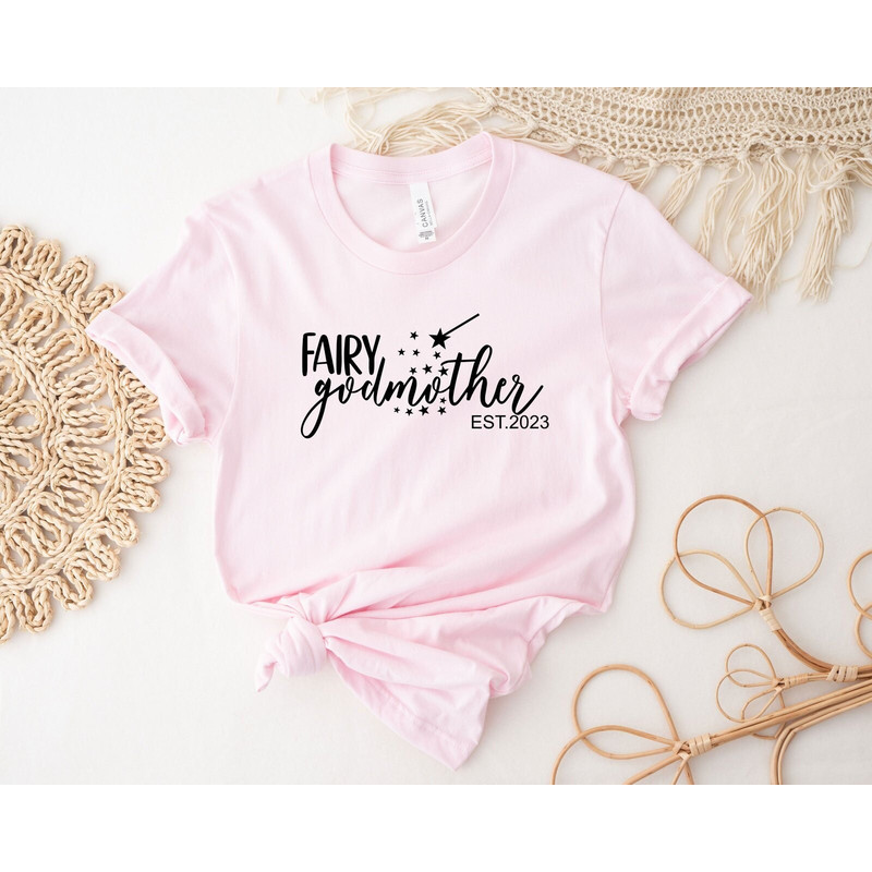 Fairy Godmother Shirt, Mother's Day Shirt, Godmama Shirt, Mama T-Shirt, Godmother Proposal, Baptism Gift, Best Godmother Shirt, Cute Mom Tee.jpg