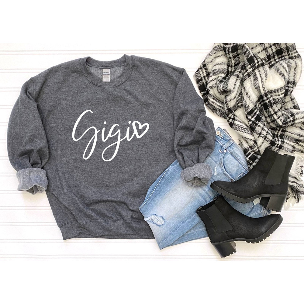 Gigi Sweatshirt, Grandma Sweatshirt, Cool Nana Sweatshirt, Mothers Day Gift, Pregnancy Announcement Gift, Grandparents Sweatshirt, New Gigi.jpg