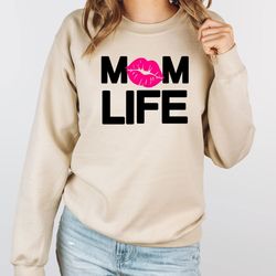 mom life sweatshirt, mama sweatshirt, mothers day gift, cool mom sweatshirt, favorite mama sweatshirt, motherhood sweats
