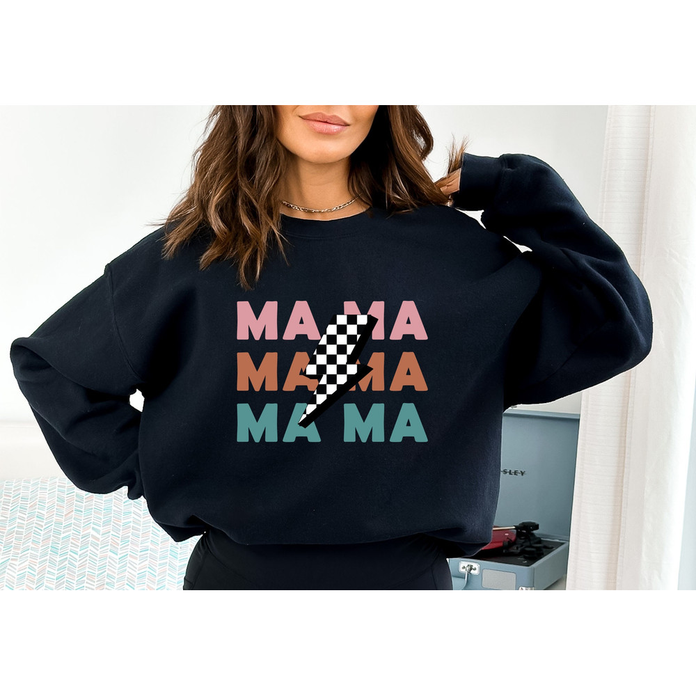 Retro Mama Sweatshirt Boho Crewneck Mother's Day Gift Shirt.jpg
