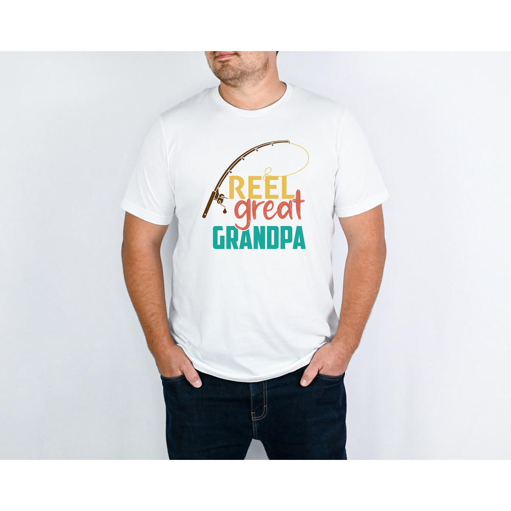 Reel Great Grandpa Shirt, Grandpa Fishing Shirt, Fathers Day Gift, Fisherman Grandpa Shirt, Great Grandpa Shirt, Funny Grandpa Shirt.jpg
