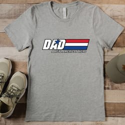 dad a real american hero tshirt, fathers day gift, dad gift, shirt for dad, husband gift, funny fathers day gift, father