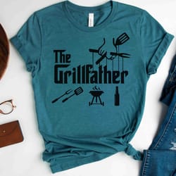 the grillfather shirt, dad tshirt, the grill father shirt, fathers day tshirt, grill master shirt, fathers day gift, pic