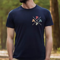 papa shirt for fathers day gift, papa t-shirt for dad, papa gift from daughter, fathers day tshirt for grandpa, grandpa
