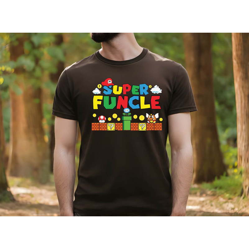 Uncle Gift Shirt ,Super Funcle Shirt ,Super FUncle Comfort Colors Shirt , Funny Uncle Tee, Father's Day Shirt, Gamer Funcle Shirt.jpg