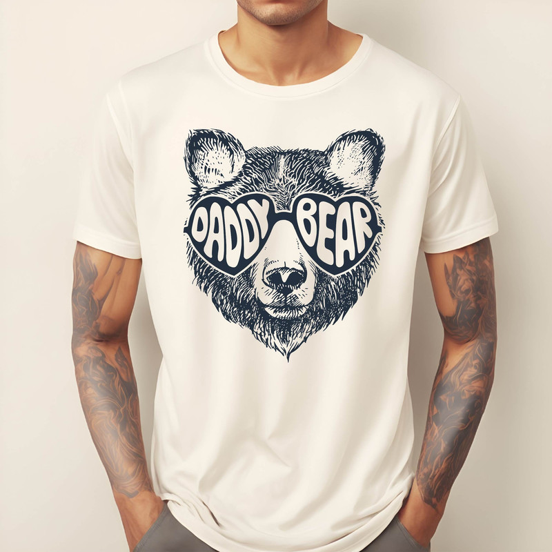 Daddy Bear Shirt, Dad Gift Shirt , Fathers day Gift ,Husband Gift Shirt ,Father's Day Gift , Gift for Father,Christmas Gift for Dad.jpg