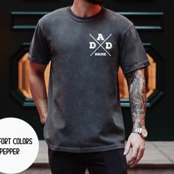 personalized dad name shirt, dad shirt with names, fathers day gift for dad, new dad shirt, personalized dad shirt