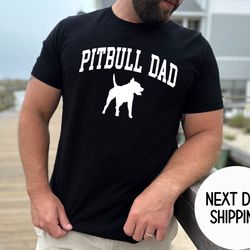 pitbull dad shirt , gift for pitbull lovers , pitbull men shirt , pitbull dad t-shirt , dog lover tee , pit bull