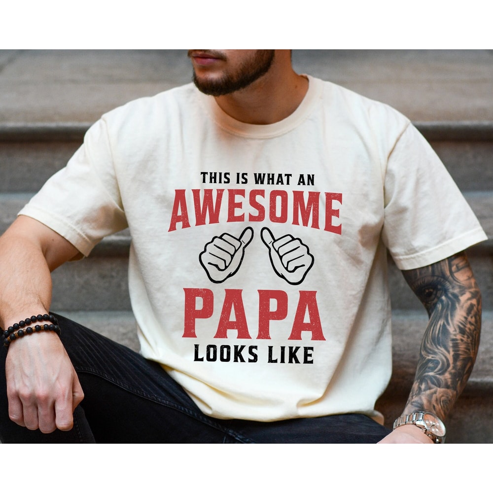 Funny Papa Shirt, Father's Day Shirt for Men, Gift for Dad, Papa Birthday Gift, Fathers Day Gift from Kids, Gift for Him. Gift for Husband.jpg