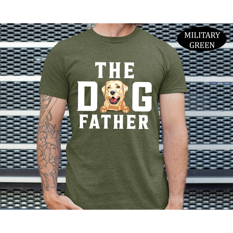 Personalized The DogFather Shirt, Custom Fathers Day Gifts For Dog Dad, Shirt For Dog Lover, Dog Owner Gift, Dog Dad Sweatshirt, Dog Dad Tee.jpg