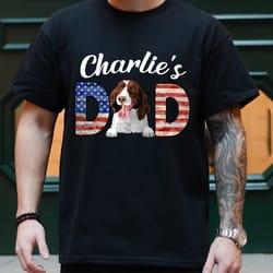 custom dog dad shirt, personalized dad shirt with pet portrait, fathers day gift for dog lover, dog owner gifts, dog dad