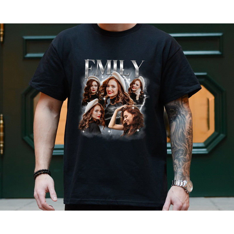 Custom Valentine Shirt, Personalized Photo Girlfriend Shirt for Boyfriend, Valentine Gift for Him, Valentine's Day Shirt, Custom Photo Shirt.jpg