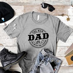 dad the man the myth the legend shirt, fathers day gift, funny dad birthday tee, vintage birthday gift for dad, gift