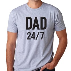 dad 247 fathers day gift new dad shirt, mens t shirt, husband tee, pregnancy announcement, new father,expecting dad, gif