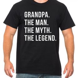 funny grandpa shirt for grandpa the man the myth the legend grandpa t shirt fathers day gift husband gift grandpa gift