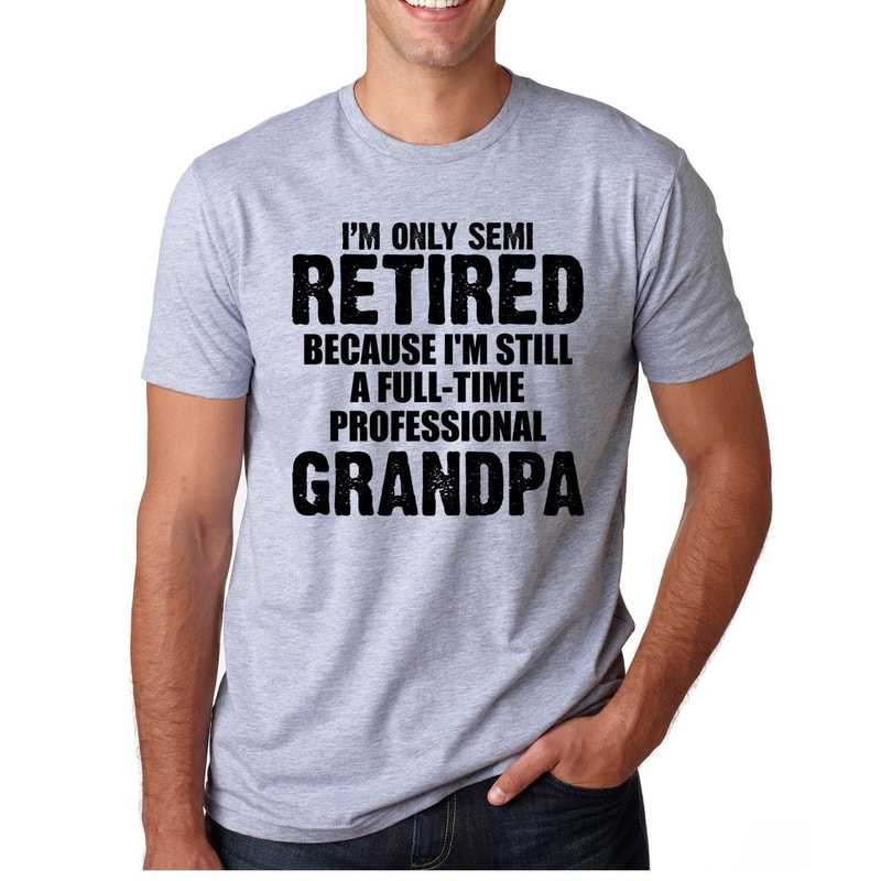 Professional Grandpa Mens T-Shirt Grandfather Gifts Fathers Day shirt Retired Grandpa papa pop paw paw t shirt Gifts for him Family holiday.jpg