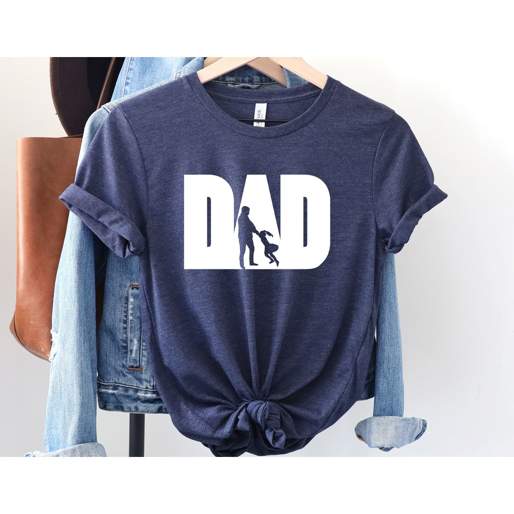Dad Shirt, Fathers Day Girl Shirt, Personalized New Dad Shirt, Daddy Est Shirt, Announcement Tee, Dad Shirt, Fathers Day Gift, Dad Gift.jpg