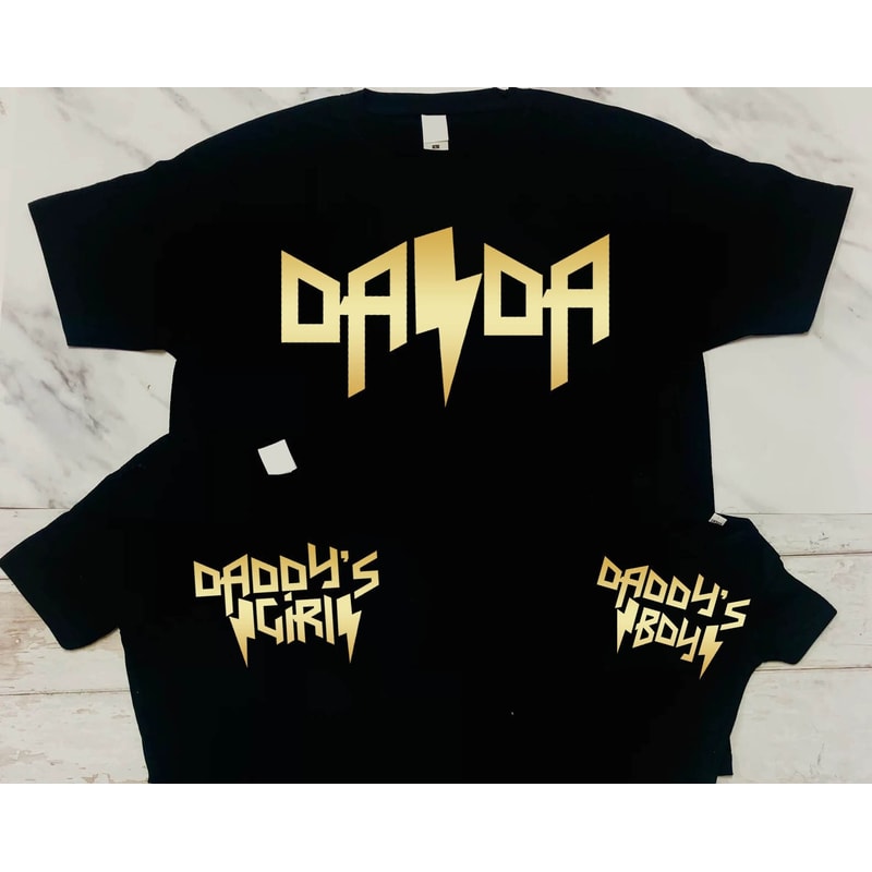 Dada Shirt, Daddy's Girl Shirt, Daddy's Boy Shirt, Happy Father's Day Shirt, Dad And Kids Shirt, Custom Dad and Children Shirt, Father.jpg