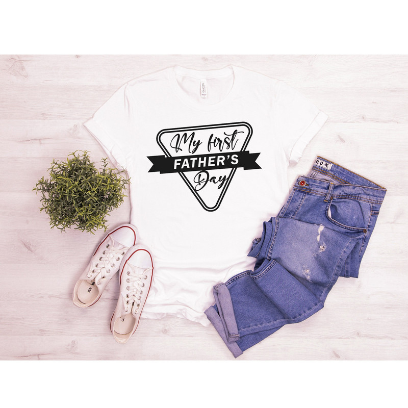 My First Father's Day Shirt, Fathers Day Gifts, New Dad Shirt, Pregnancy Announcement Shirt, Father To Be Gifts, Shirt for Dad.jpg
